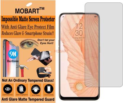 MOBART Tempered Glass Guard for OPPO REALME X MASTER EDITION (Matte Finish)