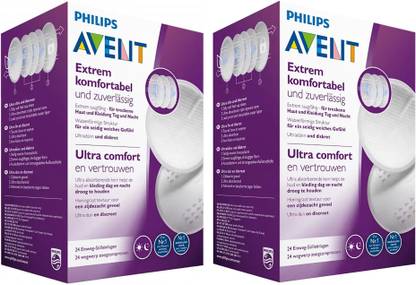 Philips Avent SCF254/24 Ultra/Extreme Comfort Pack Of 2 Nursing Breast Pad