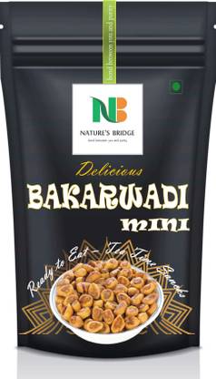 Nature's Bridge Bakarwadi | Special Mini Bhakarwadi - 900 Gms (Crunchy & Testy)