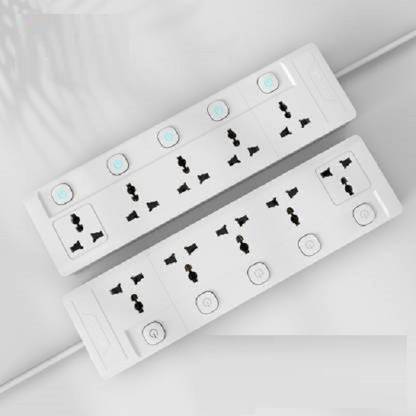 SINGING NOISE 5050-18 - 5 Universal Socket, 5 Switch and 1.8m Heavy Duty Cable 5 Socket 5  Socket Extension Boards