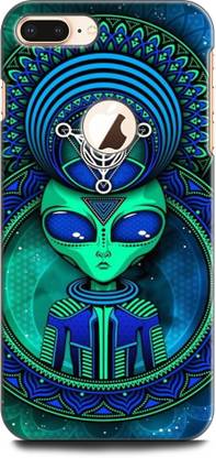 KEYCENT Back Cover for APPLE iPhone 8 Plus PSYCHEDELIC ART, TRIPPY, ALIEN, ABSTRACT, TEXTURE