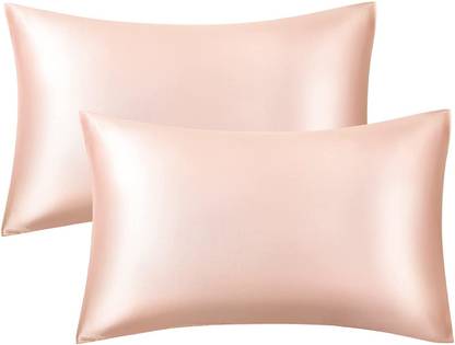 Linenovation Plain Plain Filled Flap Standard Size Pillow Protector