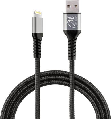 MOBIJET (SPEED UP YOUR DEVICE) Lightning Cable 1.2 m Lightning 8 pin 3.0 A Fast Charging Strong Cable,