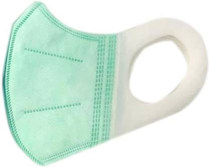Errish Enterprises 3D Mask 4-Layer Anti-Pollution, Anti-Virus, Reusable Face Mask (Pack of 20) 3D-RG
