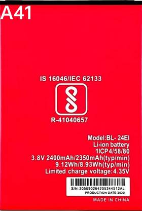 New Device Mobile Battery For  Itel A41 2400mAh