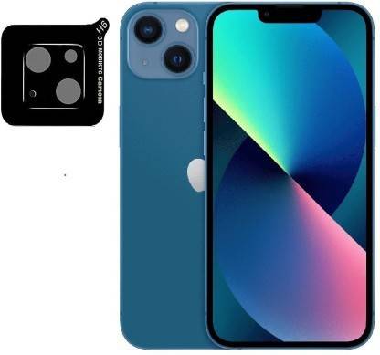 RUNEECH Back Camera Lens Glass Protector for IPHONE 13 Full Coverage 360 Degree Protection 3D Tempered Camera Glass