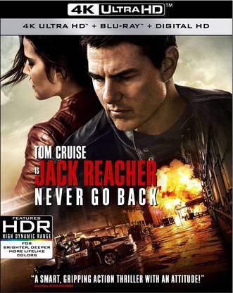 JACK REACHER:NEVER GO BACK (4K ULTRA [Blu-ray]