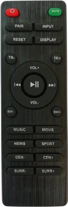 LipiWorld Home Theater System Remote Control Compatible for Reconnect Remote Controller