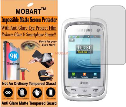 MOBART Tempered Glass Guard for SAMSUNG CHAMP NEO DUOS C3262 (Matte Finish)