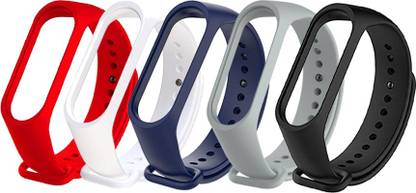 Rapidotzz Pack of 5 Replacement Straps Bands Compatible Smart Band Strap