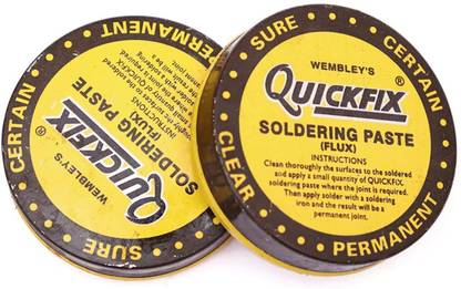 ERHIndia (Pack of 2) Soldering Paste Flux 50 Gms Rosin Rich Paste for DIY Soldering Kits 11 W Simple