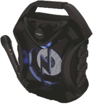Makzee Rock 'n' Roll MZ-5504 Wireless Karaoke Speaker with Mic & Lights 5 W Bluetooth Speaker