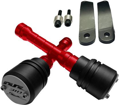 Vagary Red Bike Crash Guard Protector Frame Slider for Apache RR310