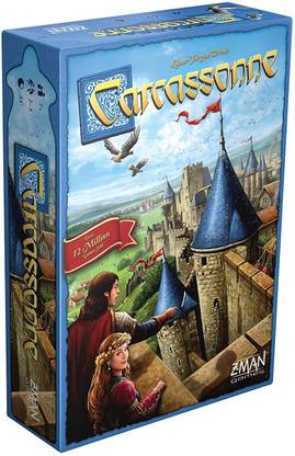 Asmodee Carcassonne Board Game Standard Strategy & War Board Game