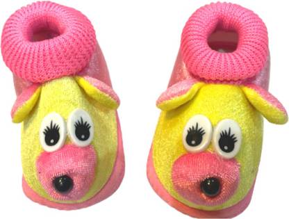 Advik enterprises Unisex Newborn Baby Booties | Baby First Walking Shoes | Baby Shoes 0-3 month Booties
