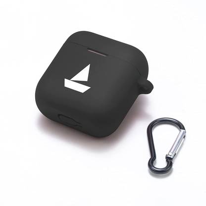 Heropantee Front & Back Case for Boat 141 Airdopes TWS (Black) (Cover Only)