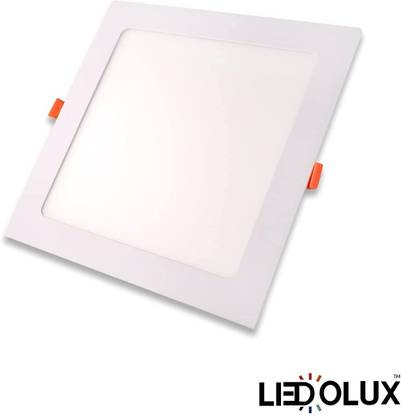 LEDOLUX 15W Warm White(3200K) Led 
 Square Panel Ceiling Light for Home,Office,Kitchen, Hallway, Living Room.[Energy Class A++]- False Ceiling Recessed Ceiling Light Ceiling Lamp