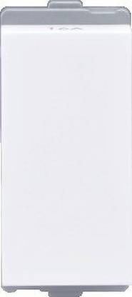 L&T CB91101SW16 Entice 16 A 1-Way Switch 1-Module (White, Pack of 2) 16 A One Way Electrical Switch