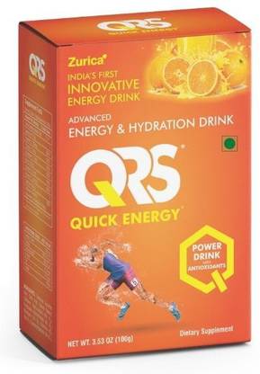 qrs QUICK ENERGY DRINK ADVANCED ENERGY & HYDRATION DRINK Energy Drink