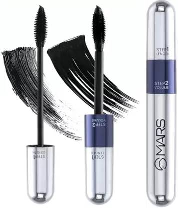 MARS 2 Step Volumizing and Lengthening Double Trouble LENGTH & VOLUME Mascara 15 ml