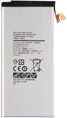 ZIZTRON Mobile Battery For  Samsung Galaxy A8 (2015) A8000 A800F A800S A800YZ EB-BA800ABE 3050mAh with 1 Month Warranty.