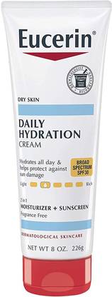 Eucerin Daily Hydration Cream Moisturizer Plus Sunscreen