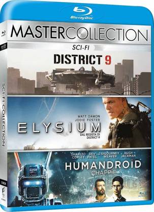 Sci-Fi Master Collection (3 Blu-Ray) - District 9 / Elysium / Chappie - Sharlto Copley (Actor), Matt Damon (Actor), Neill Blomkamp (Director) [Blu-ray]