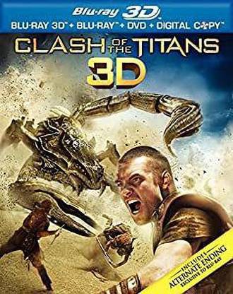 Clash of the Titans 3D Blu-ray - Blu-ray 3D + Blu-ray + DVD [Blu-ray]