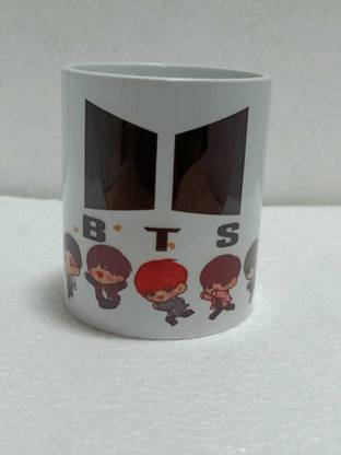 colaco tees BTS ANIMATED COFFEE MUG Ceramic Coffee Mug