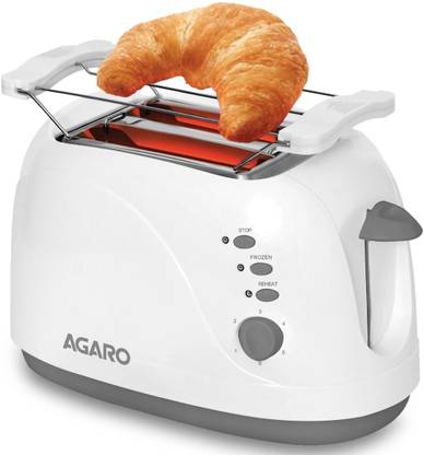 agaro venus 750 w pop up toaster