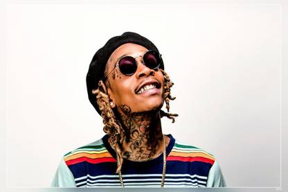 By Zolto S Wiz Khalifa X Matte Finish Poster Paper Print