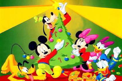 Mickey Mouse Most Famous Cartoon Matte Finish Poster Paper Print