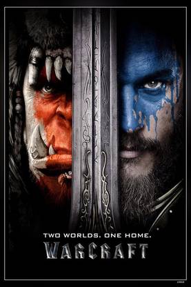 Warcraft Warcraft Wow Alliance Horde Lothar Durotan Travis Fimmel Movie Matte Finish Poster Paper Print