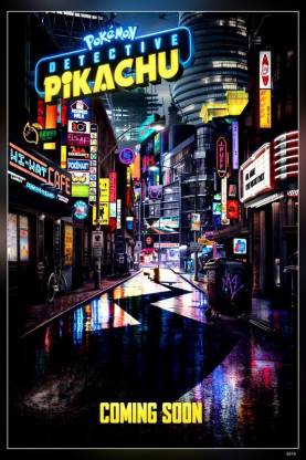 Ryan Reynolds Detective Pikachu Pokemon Matte Finish Poster Paper Print