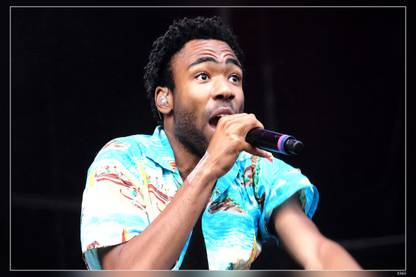 Childish Gambino Donald Mckinley Glover Jr. Mcdj American Actor Matte Finish Poster Paper Print