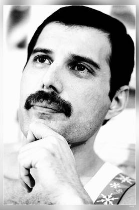 Freddie Mercury A British Singer-Songwriter And Record Producer The Lead Vocalist Of The Rock Band Queen Matte Finish Poster Paper Print
