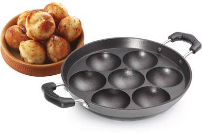Premier Non-Stick Paniyarampan Pancake Pan 25 cm diameter 0.9 L capacity