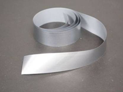 EURO Fabric Reflective Tape Useful In Safety Jacket,Shoes & Trousers 25 mm x 3 m Grey Reflective Tape