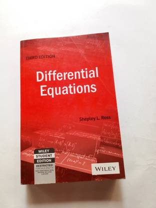 Differential Equations Third Edition By Shepley L. Ross