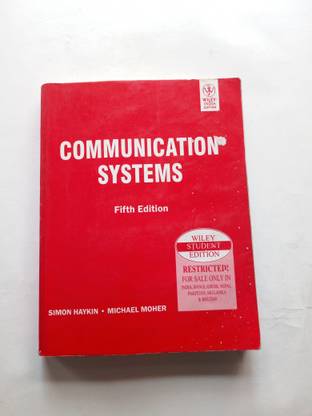 Communication Systems Fifth Edition By Simon Haykin, Michael Moher (USED)