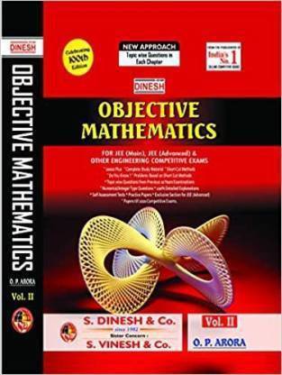 दिनेश ऑब्जेक्टिव मैथमैटिक्स वॉल्यूम II (फॉर JEE (मेन), JEE (एडवांस्ड) एंड अदर इंजीनियरिंग कॉम्पिटिटिव एग्ज़ाम्स इन ईयर 2021-2022) पेपरबैक (पेपरबैक, ओपी अरोड़ा)