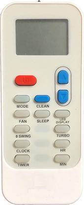 HDF AC Remote Control Compatible For  Split Window AC |HF- 140 Electrolux Remote Controller