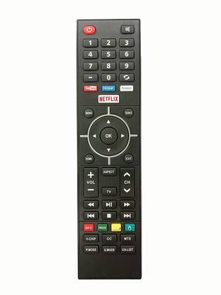BhalTech Led LCD Smart TV HDTV Universal with YouTube Hotstar Function Compatible for Lloyd Remote Controller