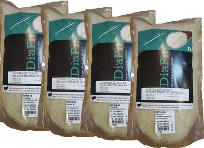 diafit RNR Diabetic Rice 8 kg Combo Raw Rice (Full Grain, Raw)