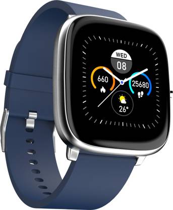 Noise Qube with 1.4" Full Touch display, Multi-Sports modes, 7-day Battery,Spo2 Smartwatch