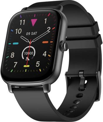 Noise Icon Buzz 1.69″ Display with Bluetooth Calling, Built-In Games, Voice Assistant Smartwatch  (Black Strap, Regular)