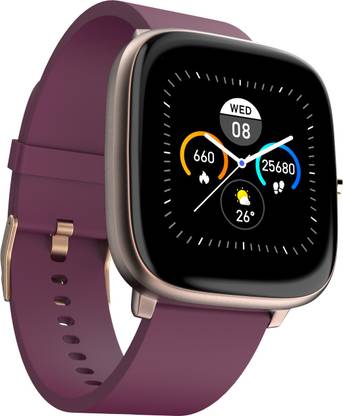 Noise Qube with 1.4" Full Touch display, Multi-Sports modes, 7-day Battery,Spo2 Smartwatch