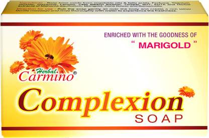 CARMINO Herbal Complexion Soap- Enriched with the Goodness of "Marigold"