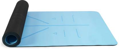 The Cube PU + Rubber Blue 0.5 cm mm Yoga Mat
