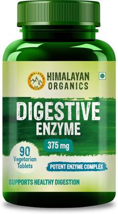Vlado's Himalayan Organics Digestive Enzyme for Healthy Digestion- 90 Veg Tablets